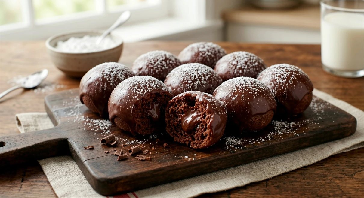 Chocolate Donut Bites
