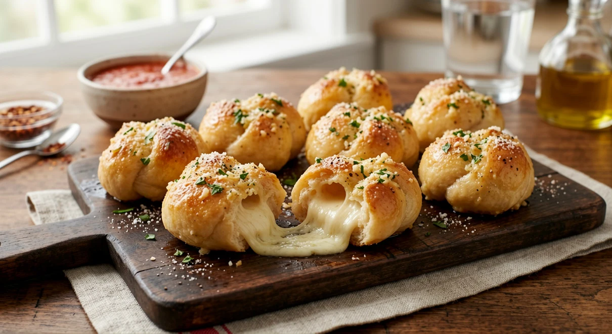 Stuffed Garlic Knots (8-count)